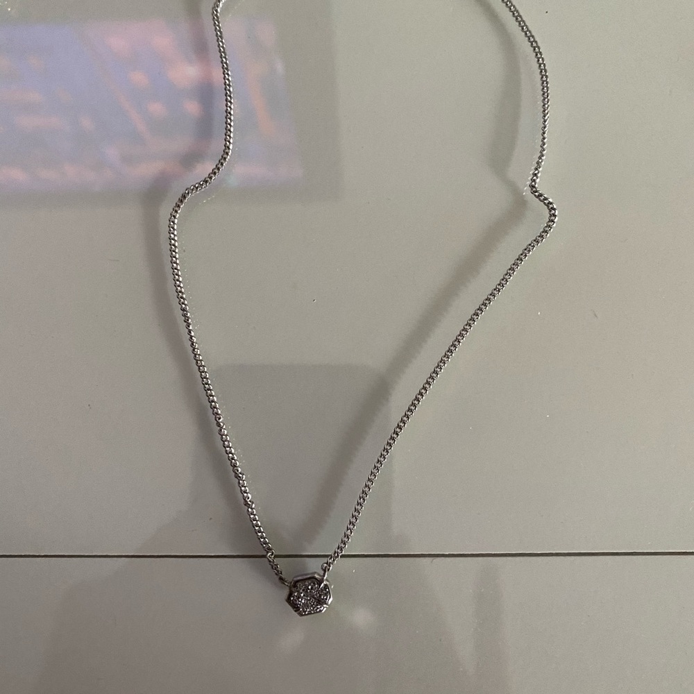 Kendra Scott drusy pendant necklace